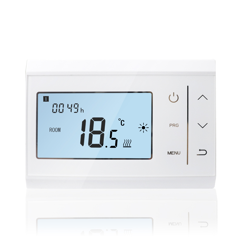 Heating and Cooling Room Thermostat for Smart Home