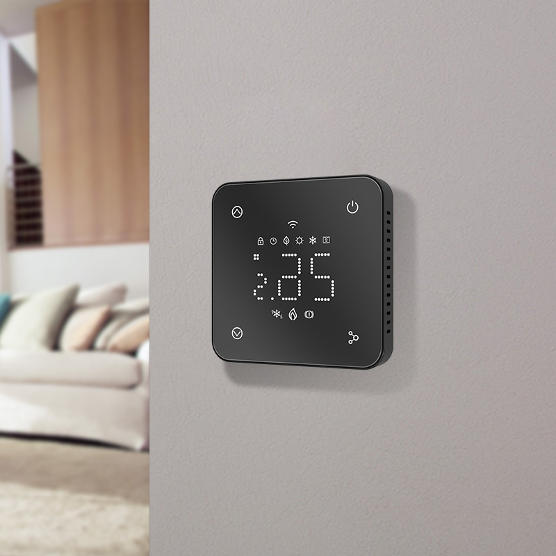WiFi or Zigbee Smart Air Source Heat Pump Thermostat