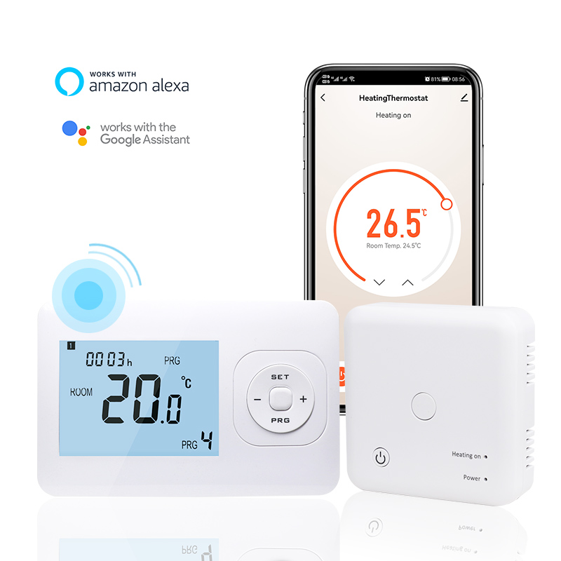 WiFi Wireless 433MHz Digital Programmable Boiler Heating Thermostat