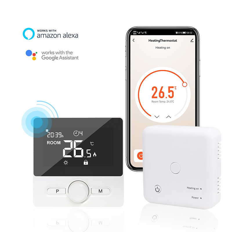 New Smart WiFi Wireless Thermostat for Gas Boiler or Thermal Actuator Control