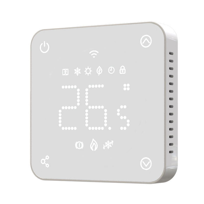 Smart LED Display Thermostat for Floor Heating or Boiler Controls