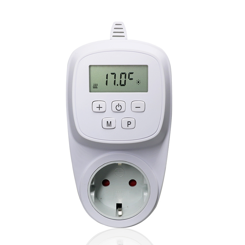 16A Programmable LCD Display Plug-in Temperature Controller