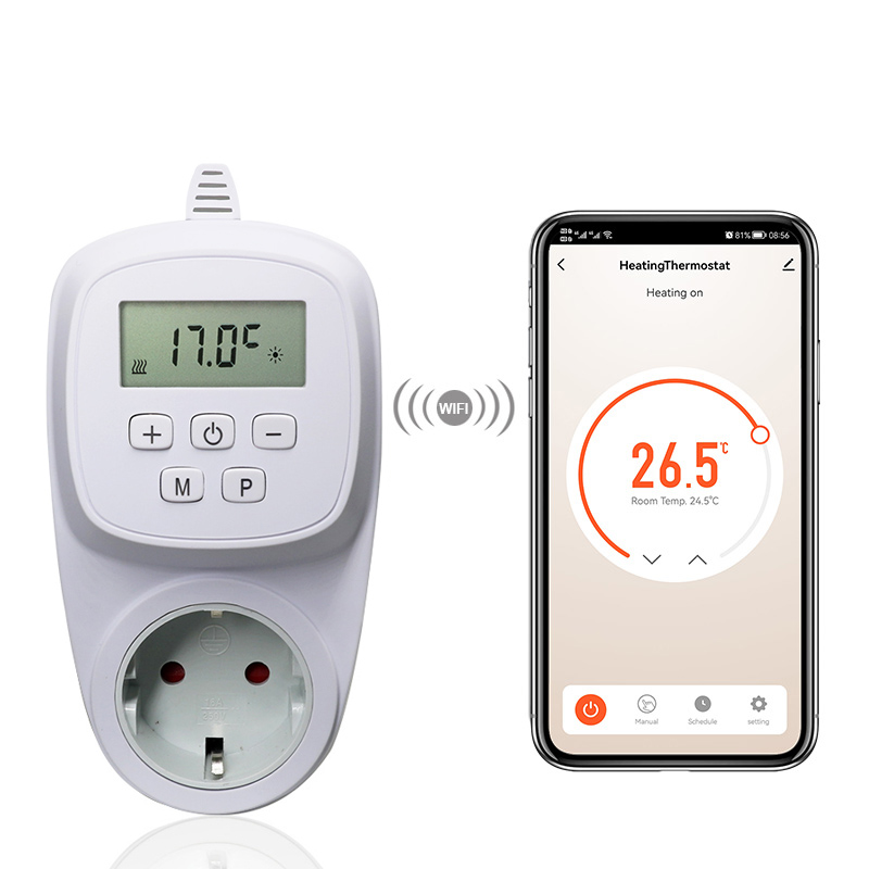 Smart WiFi Plug In Socket Thermostat