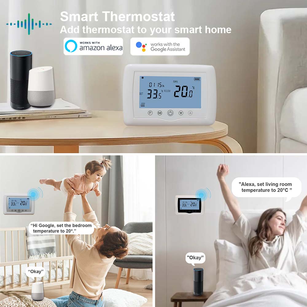 Boiler wireless thermostat