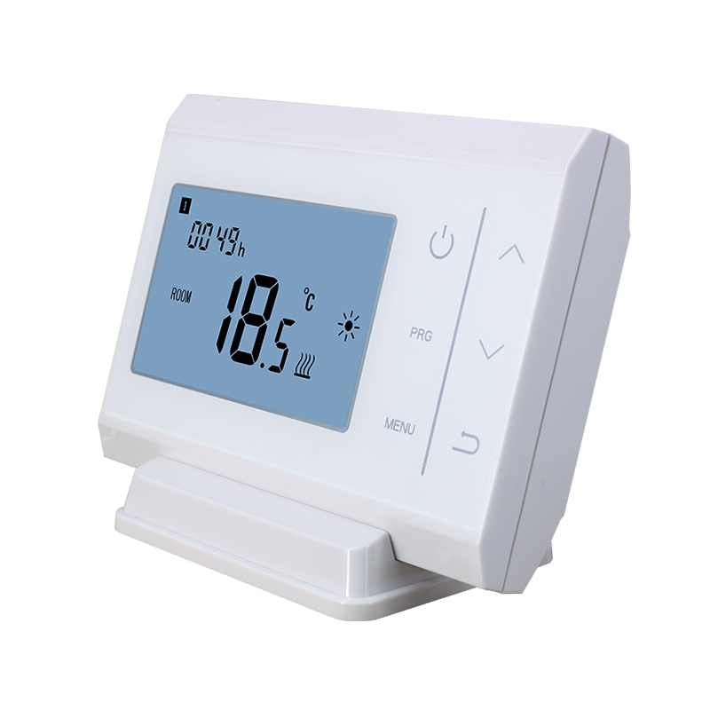Programmable WiFi Wireless Thermostat with LCD Screen for Wall Mounting