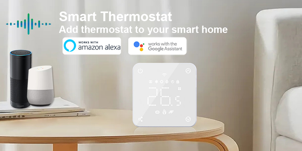Alexa Voice WiFi Programmable Heating Thermostat 