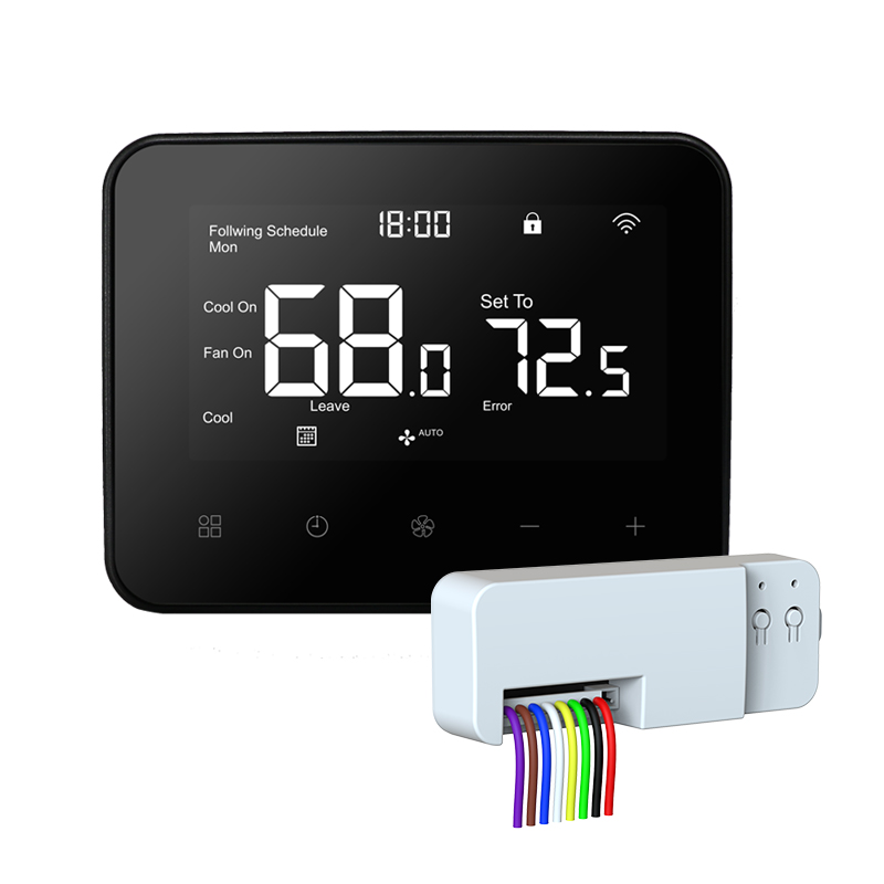 LCD Dispaly Heat/Cool Programmable wifi digital room thermostat for heat pump
