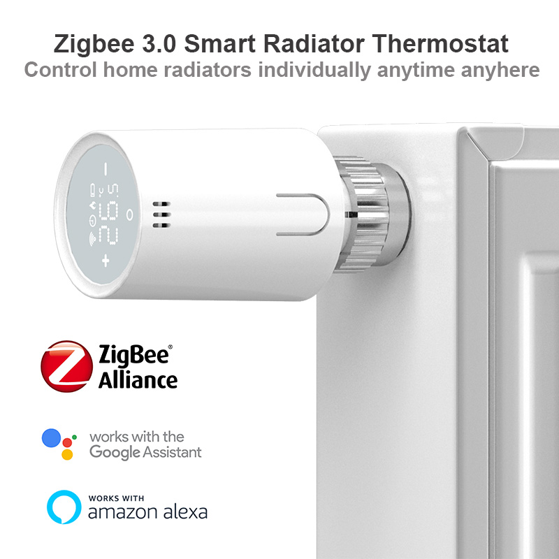 Tuya Zigbee TRV Smart Thermostatic Radiar Valves TR-01