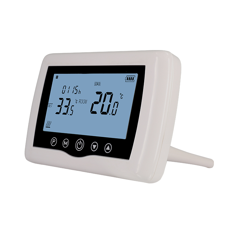 European CE Certificated Large LCD Screen Touch Button Opentherm Protocol Boiler WiFi Wireless Thermostat for Heating and Life Water
