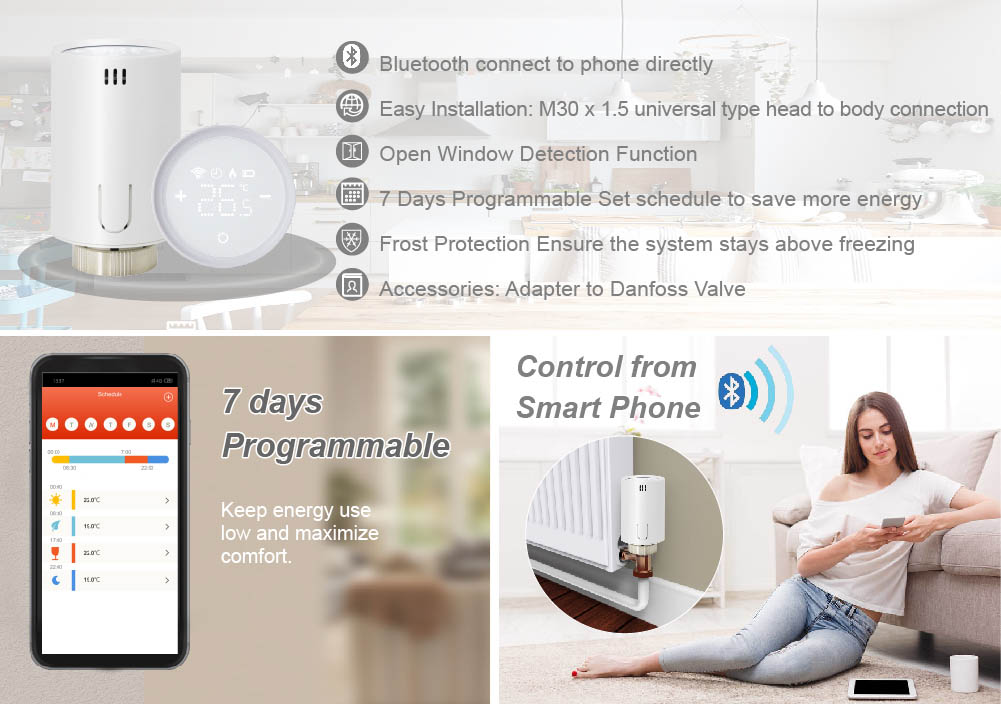 Bluetooth Trvs smart radiator thermostat 