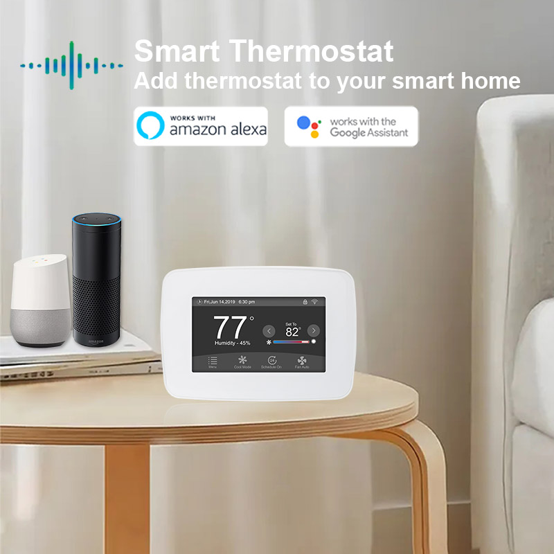 North American Market 24V Smart Heat Pump Thermostat