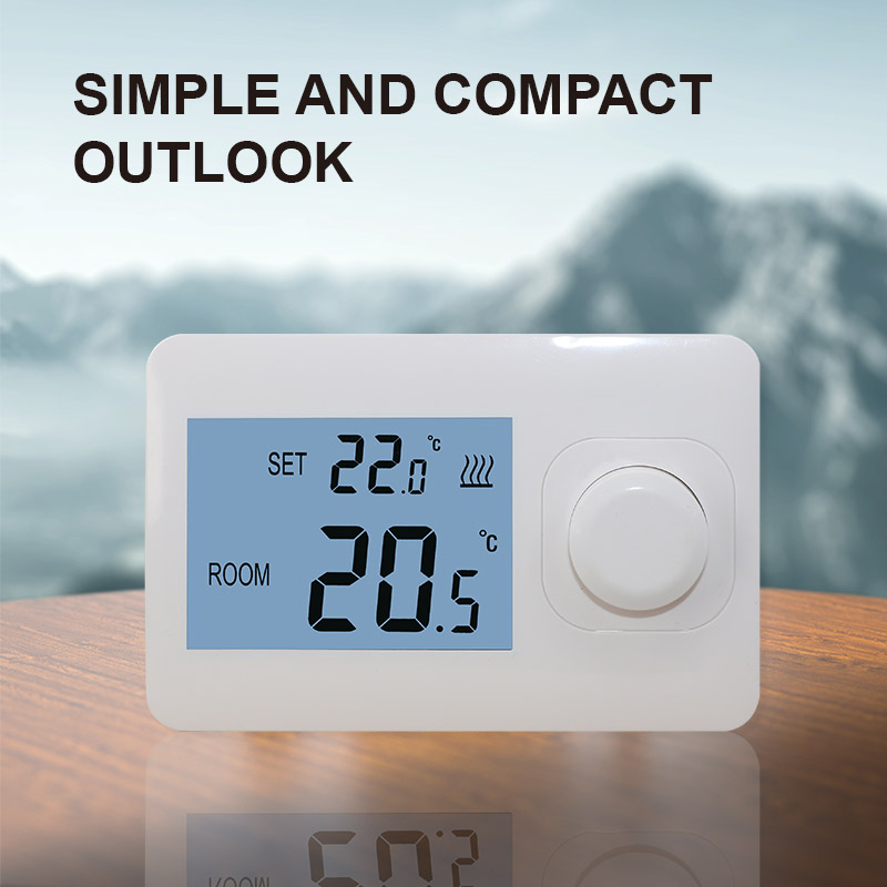 Digital Dial Wired Boiler Heating Thermostat