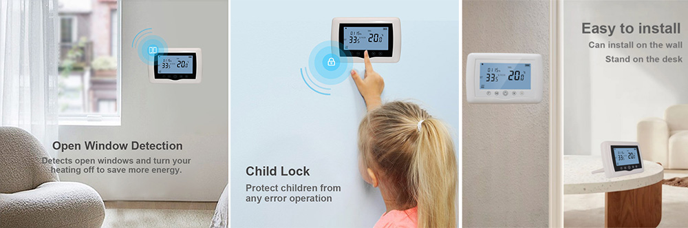 Child Lock Thermostat