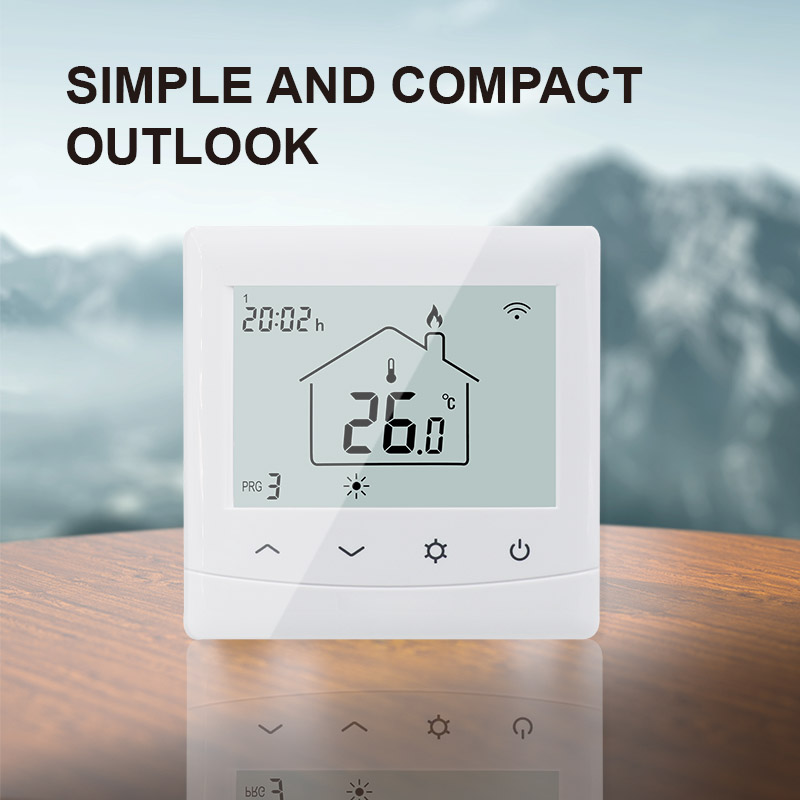 manufacturer customized Black and white borders are optional intelligent room thermostat