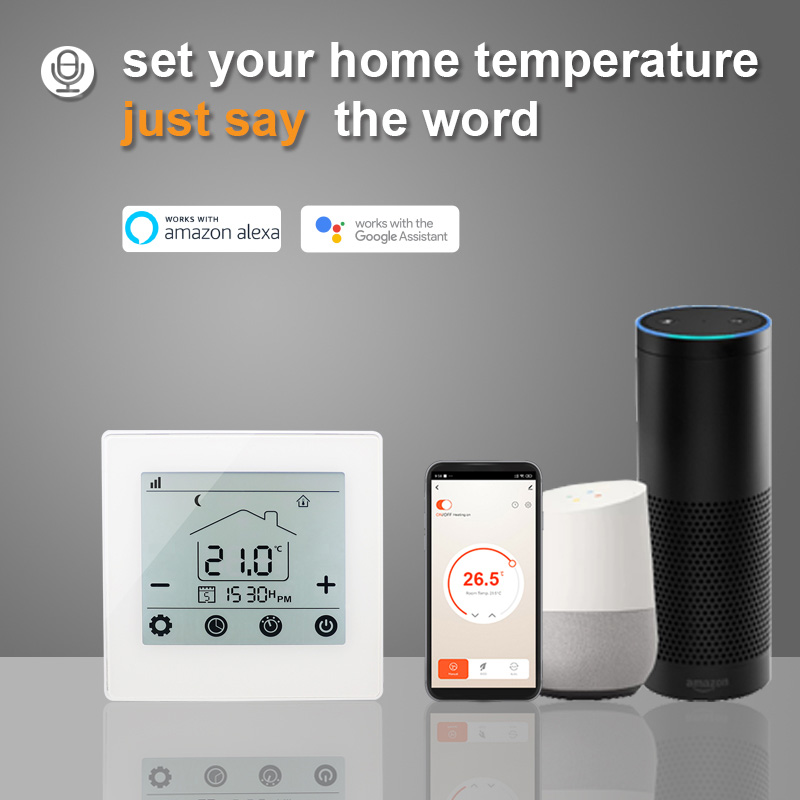 3A Smart Wifi Digital Thermostat For Water Heating
