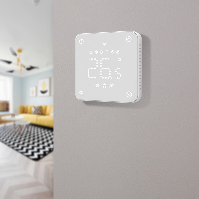 Screen Back Lighting 3A Smart Programmable Thermostat For Water Heating