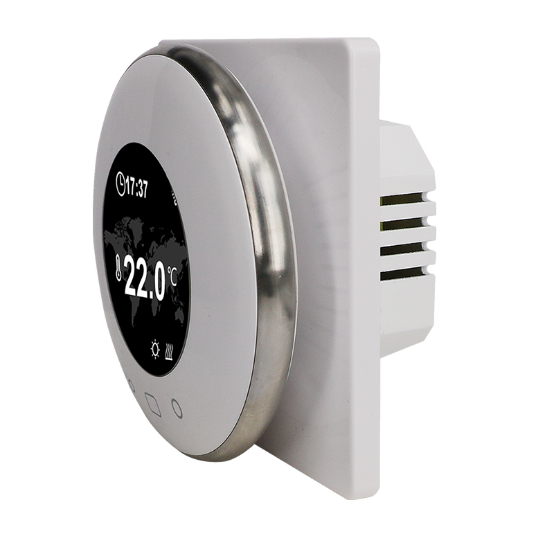 2022 thermostat factory Round appearance Adjustable Room Heating Thermostat