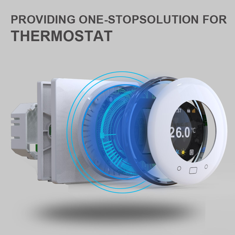 Home Programmable Tuya Smart WiFi Thermostat Electric Heating Warm Floor Temperature Controller for Water/Gas Boiler Voice Control Room Thermostat