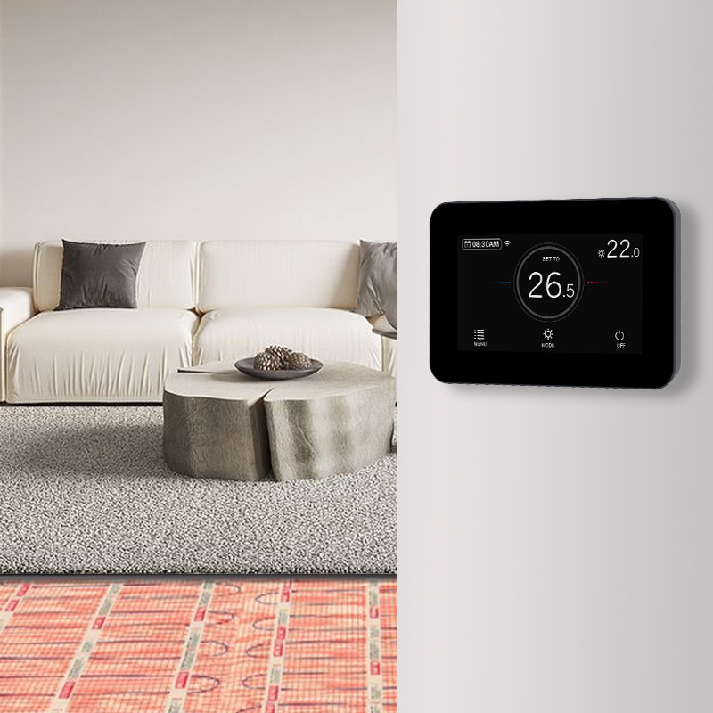 WiFi Heating Thermostat Color  Screen with Capacitive Touch
