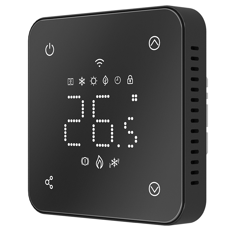 White Black Color Option WiFI Zigbee Thermostat