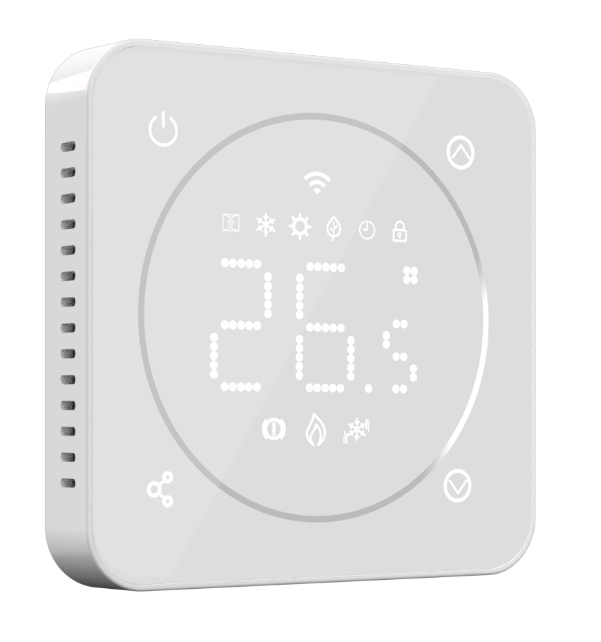 Touch LED Tuya Zigbee 3.0 Thermostat for Gas Boiler and 3A Water Floor Heating Control