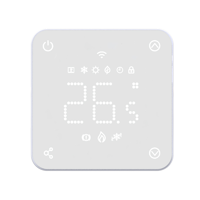 Screen Back Lighting Smart Programmable Thermostat For Electric Heating