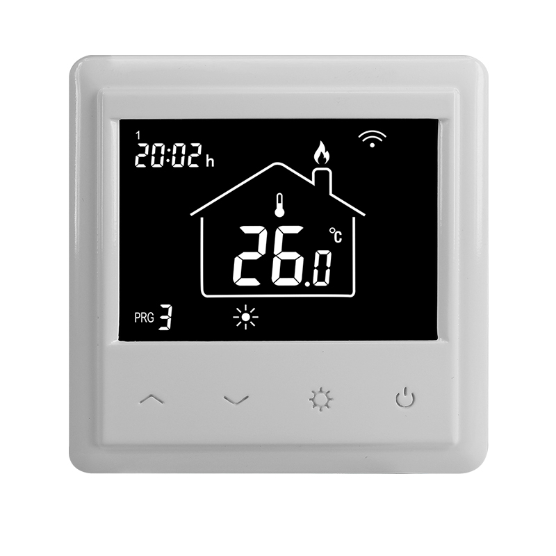 Smart Programmable Thermostat Working with Electric Heating System