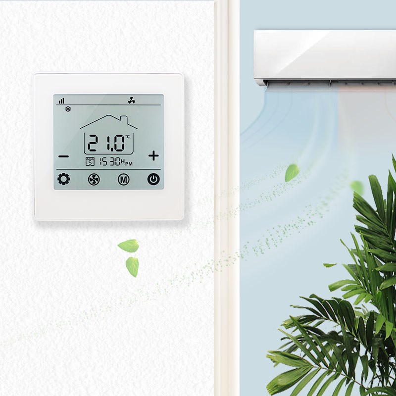 FCU digital thermostat with modbus protocol