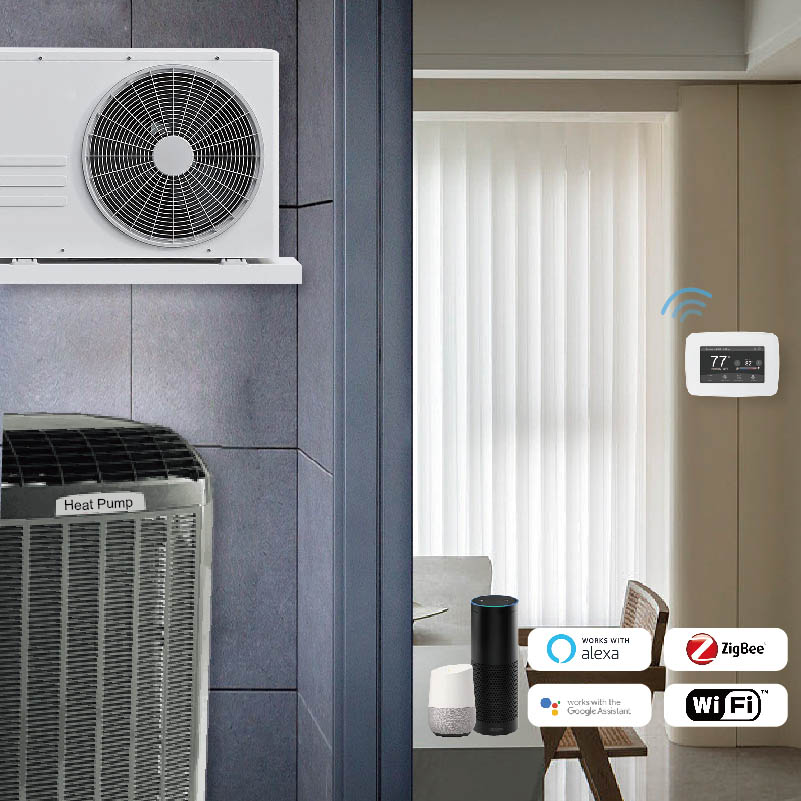 Air source heat pumps (ASHPs)