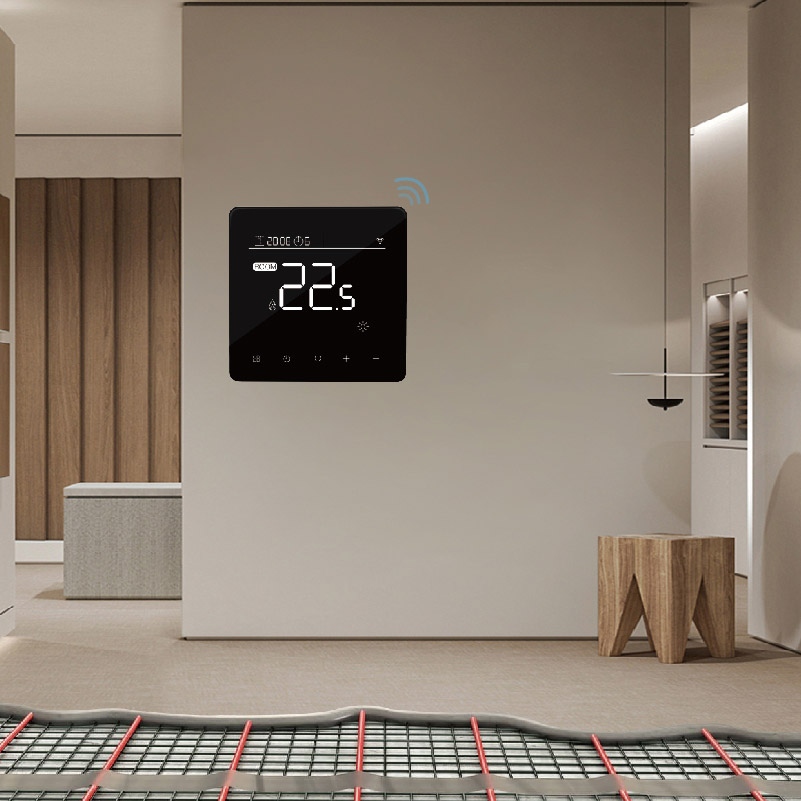Smart WIFI Thermostat for Underfloor Heating and Fan Coil Units
