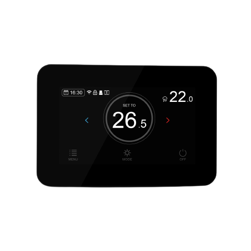 4.3 inch Color Touch Screen Heating and Cooling Thermostat