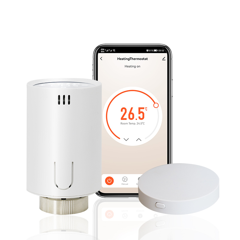 Wireless Smart App Supported Hot Water Radiator Heating Therostat