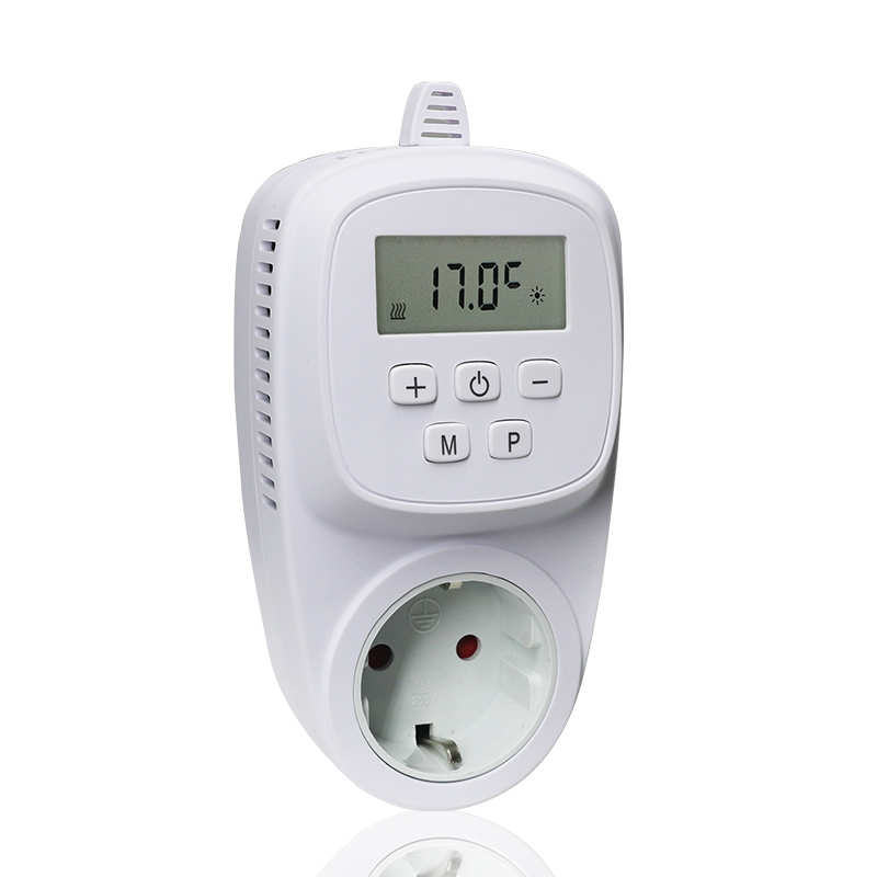 UK GS GR socket 16A Programmable LCD Display Plug-in Temperature Controller