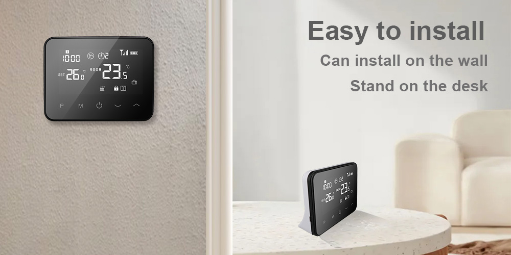 Easy Installation wireless wlan thermostat 