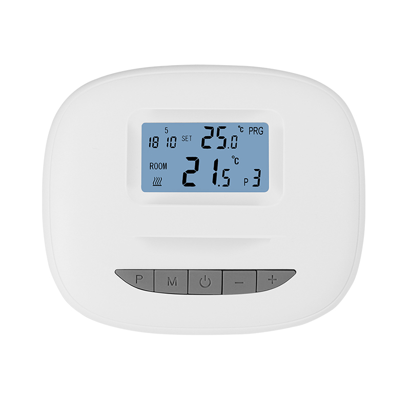 Smart WiFi Wireless Thermostat with LCD Screen for Convenient Mounting
