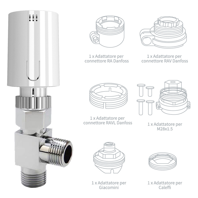 Intelligent Battery-Powered Radiator Valve with Programmable Thermostat