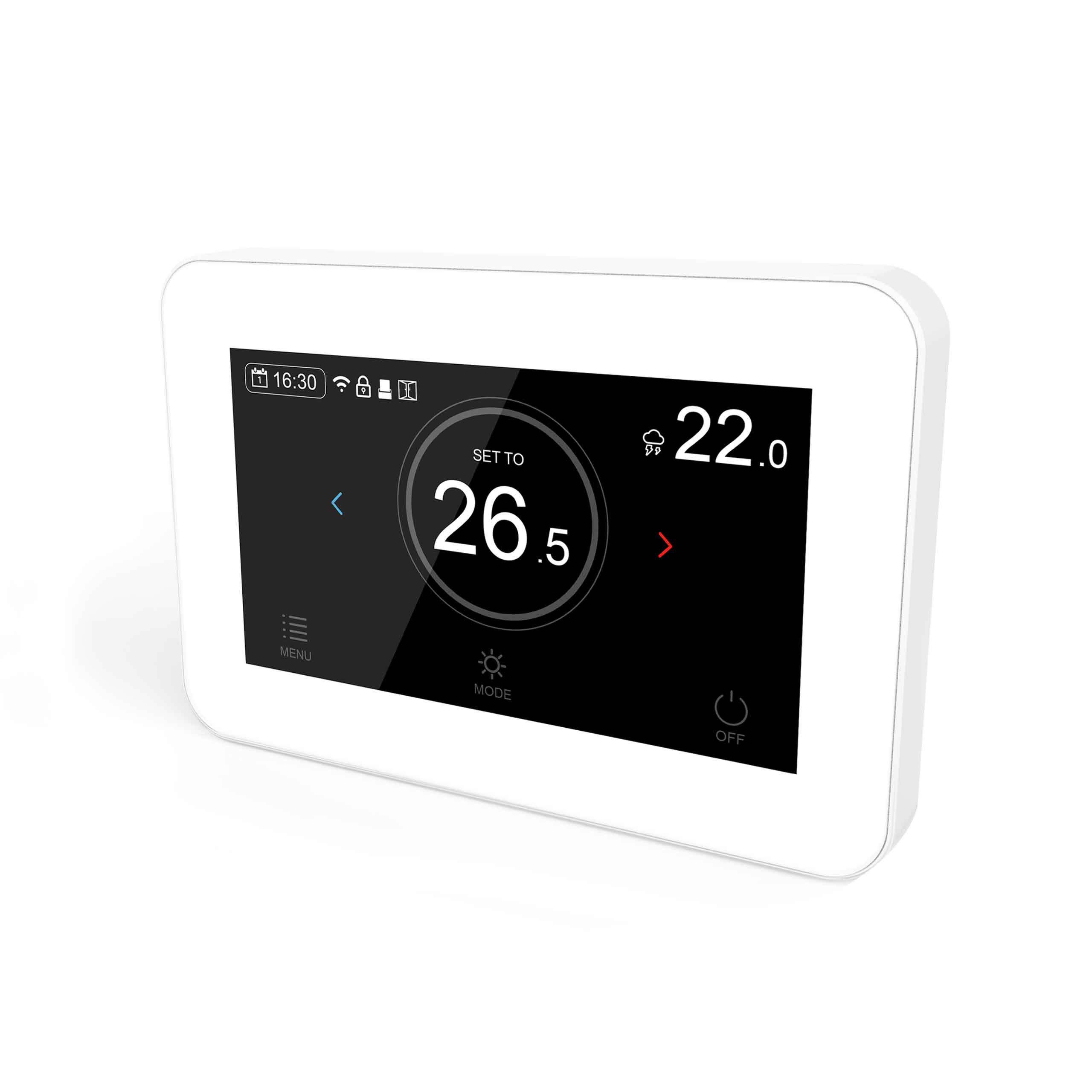 4.3 inch Color Touch Screen 3A  Programmable Temperture Controller for Water Heating system