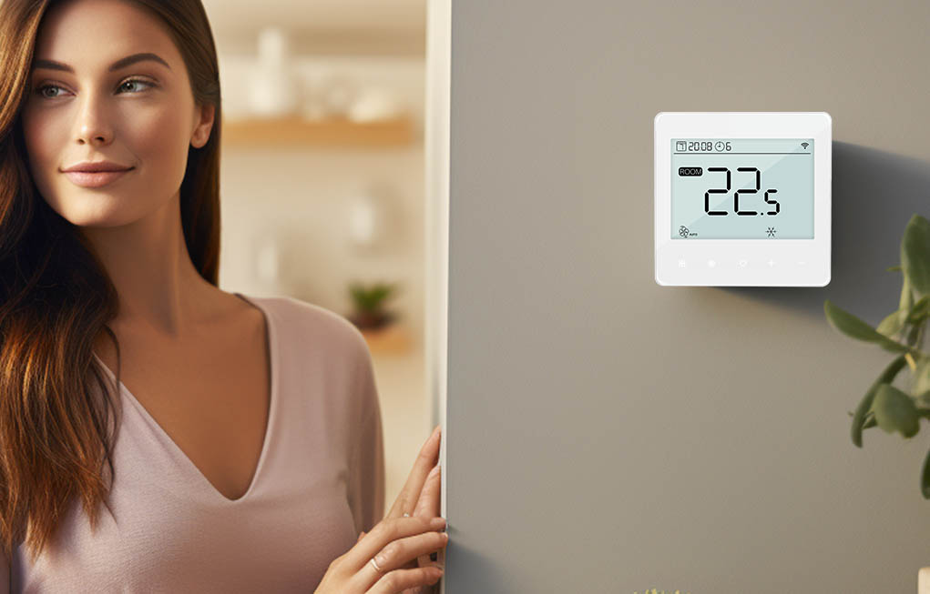 Smart WIFI Heat Pump UFH & Fan Coil Thermostat