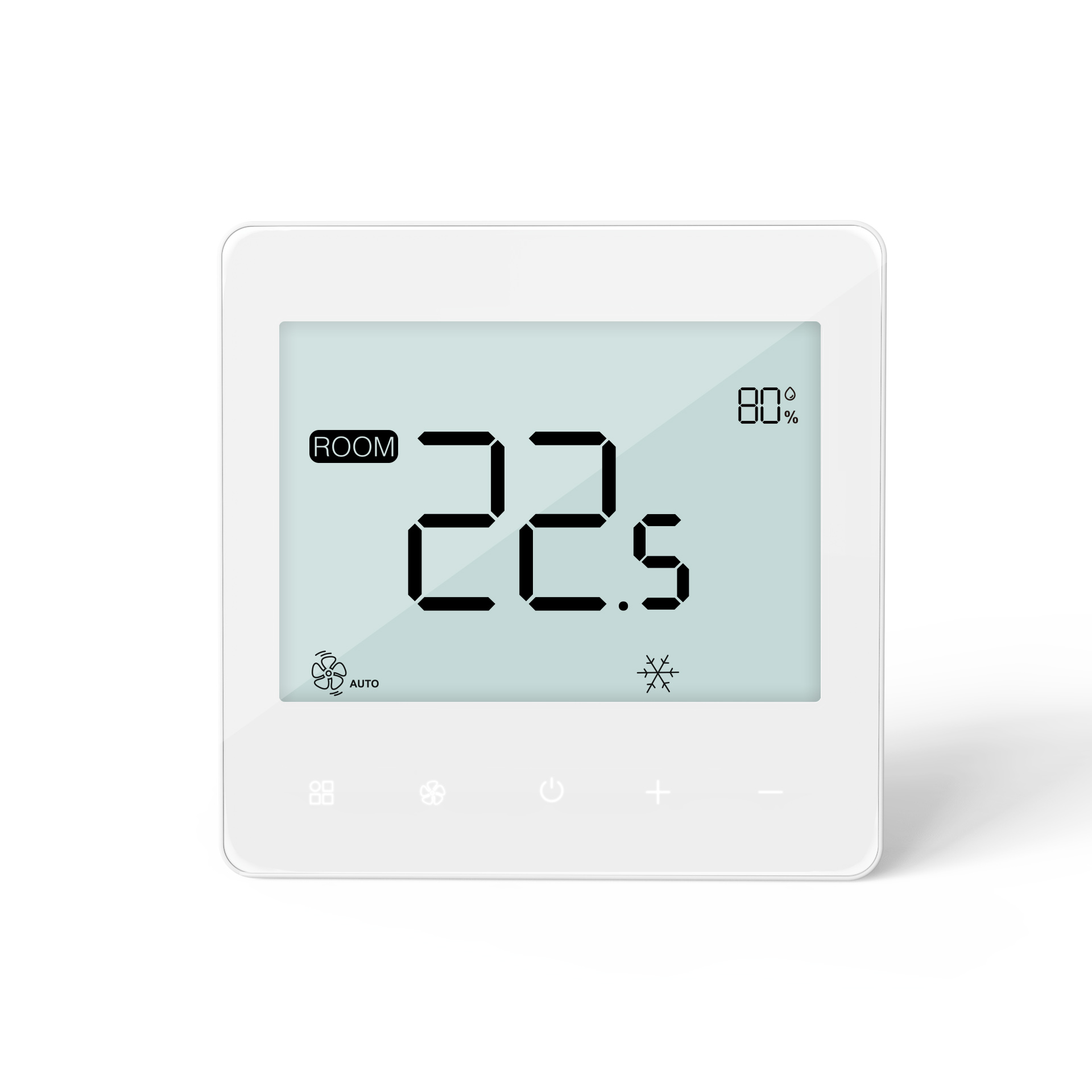 230Vac RS485 intelligent FCU thermostat