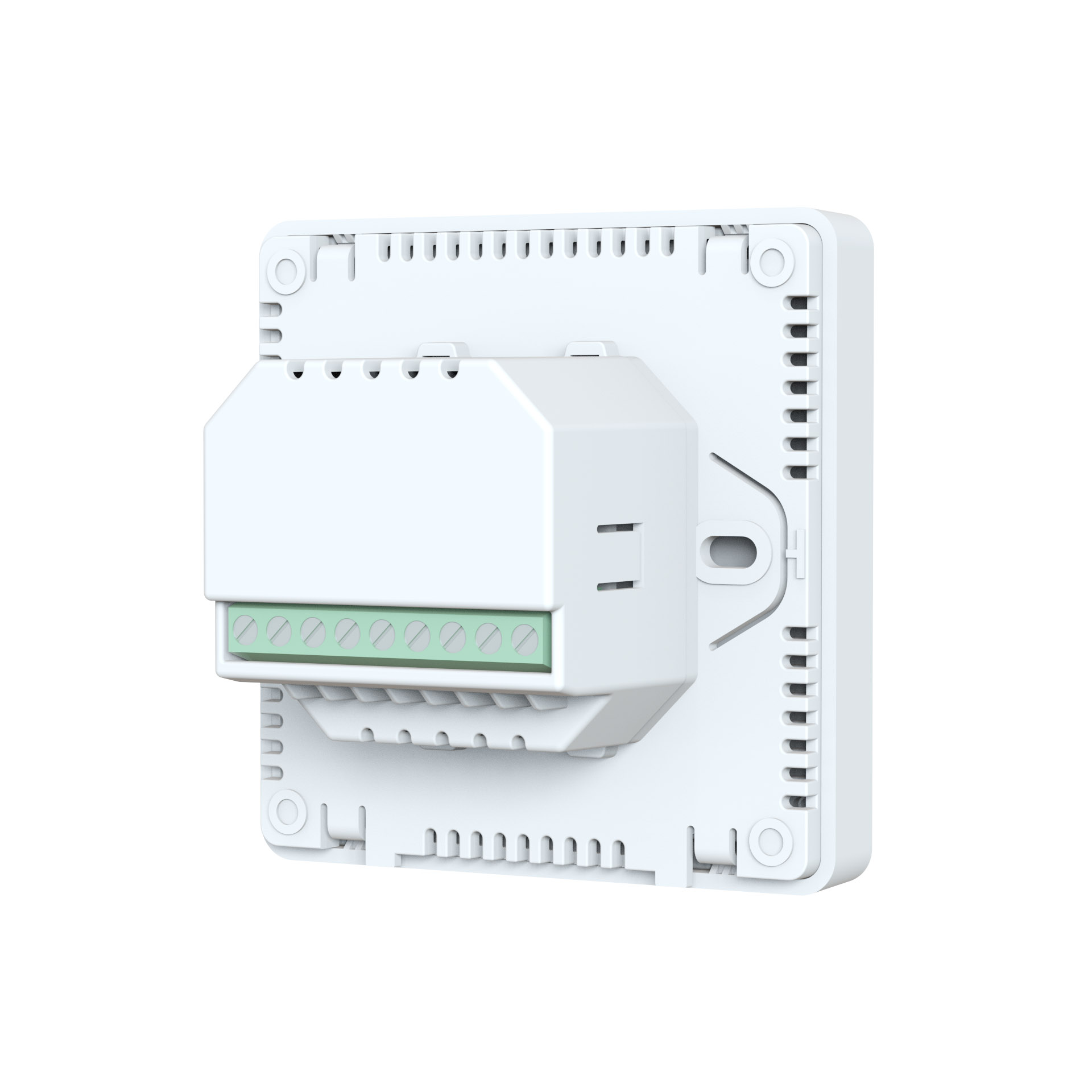 E-top new arrival EC fan coil HVAC thermostat with RS485 modbus, keycard, external sensor