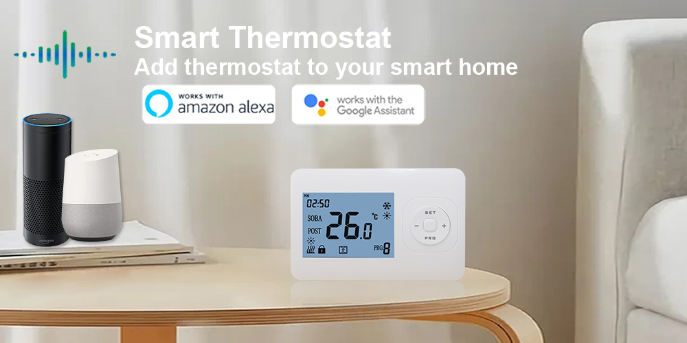 E-Top Wholesale Smart WiFi RF Thermostat 
