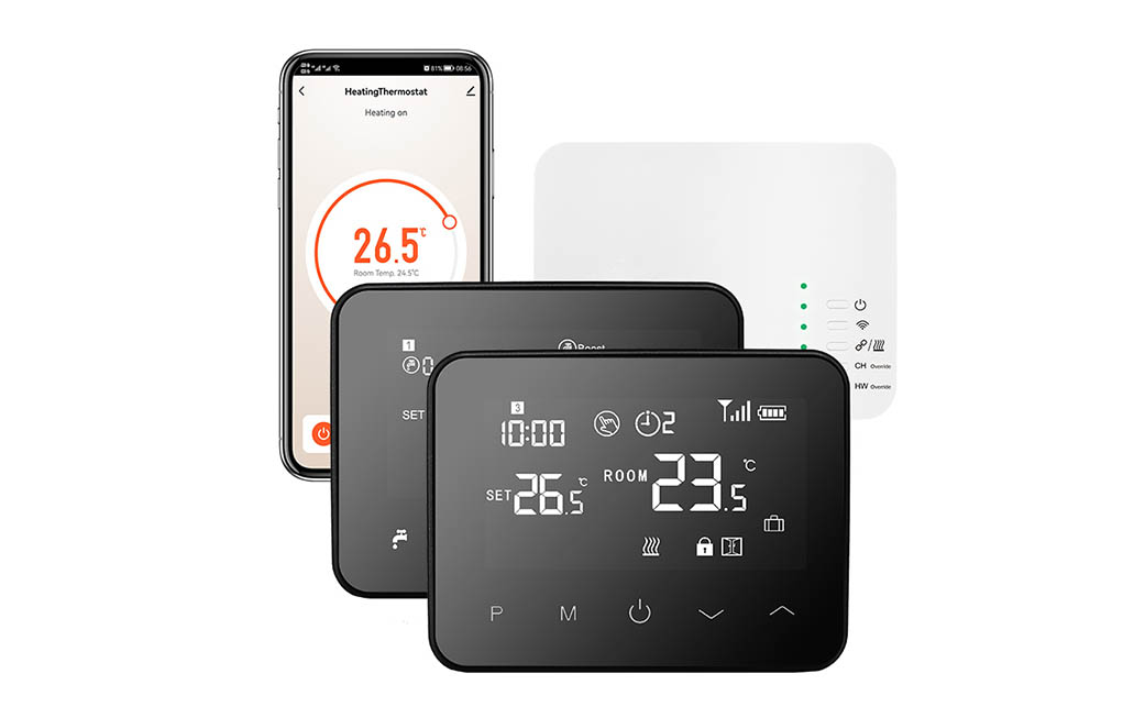 E-top New Product: WiFi dual zone heating thermostat