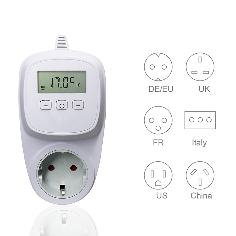 Non-programmable plug thermostat 