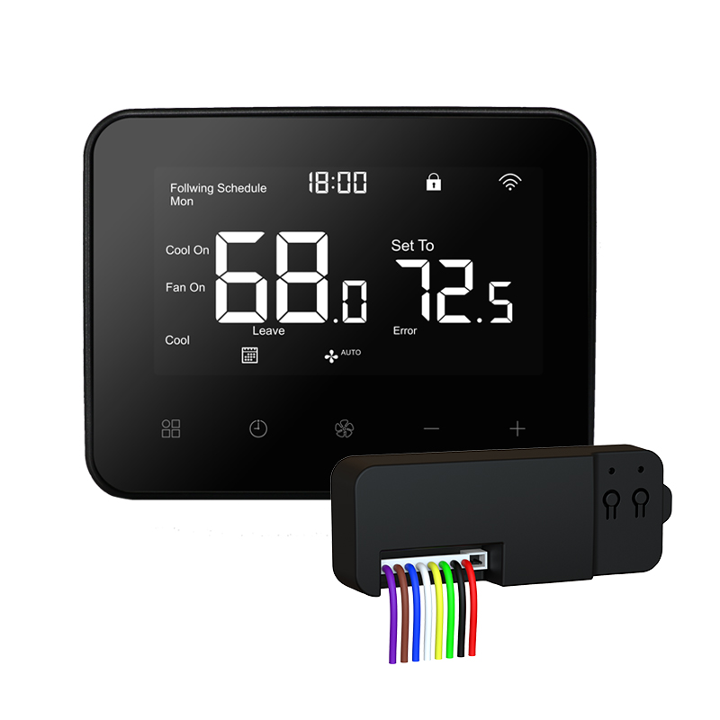 Heat/Cool Programmable tuya wifi digital room thermostat for heat pump CH7400