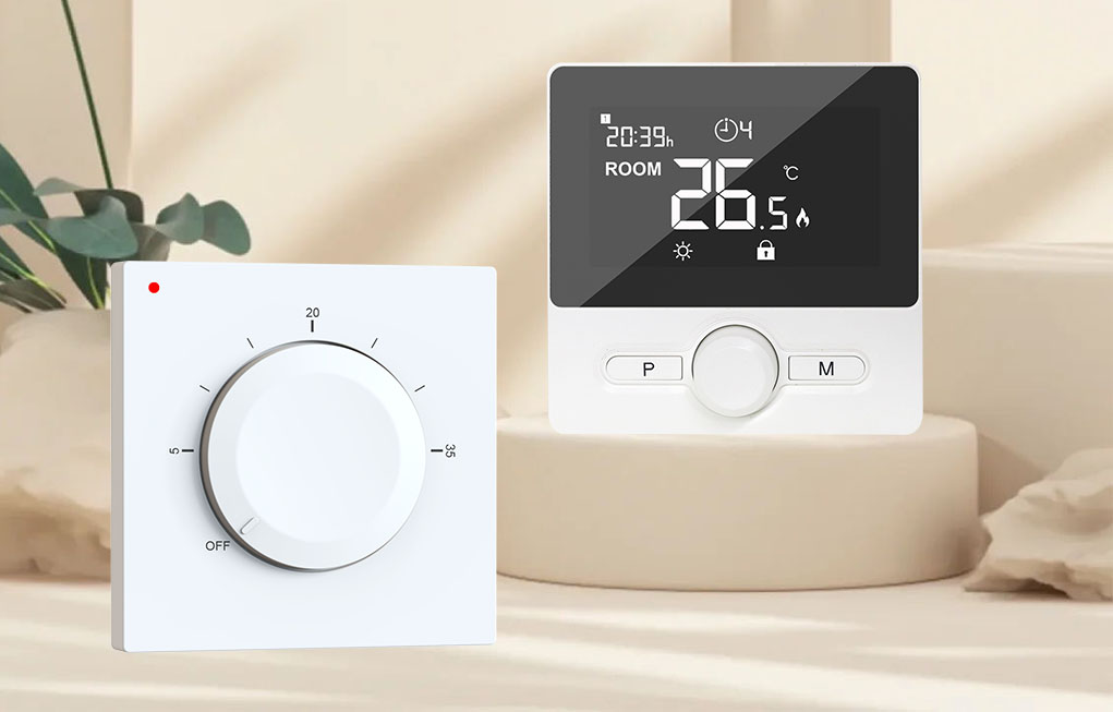 What's the difference of mechanical thermostat and electronic digital thermostat?