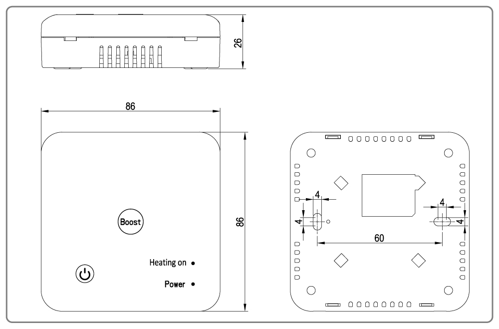 Fil pilote intelligent thermostat  