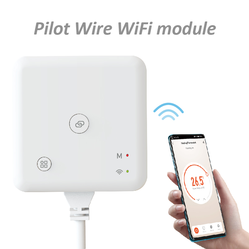 Tuya Zigbee WIFI Pilot Thermostat Ecowatt Ecogaz