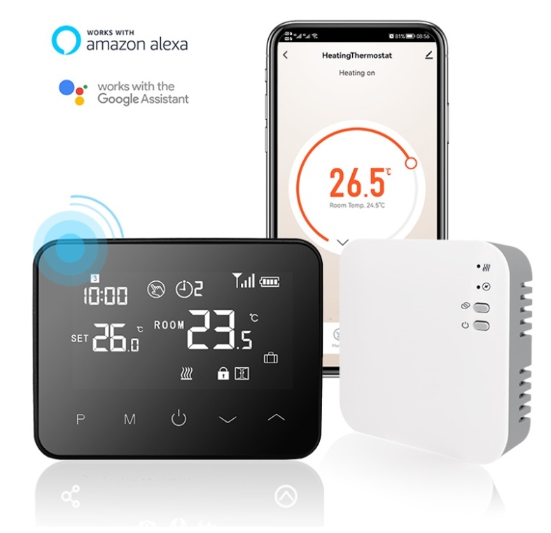 Wifi intelligent smart thermostat