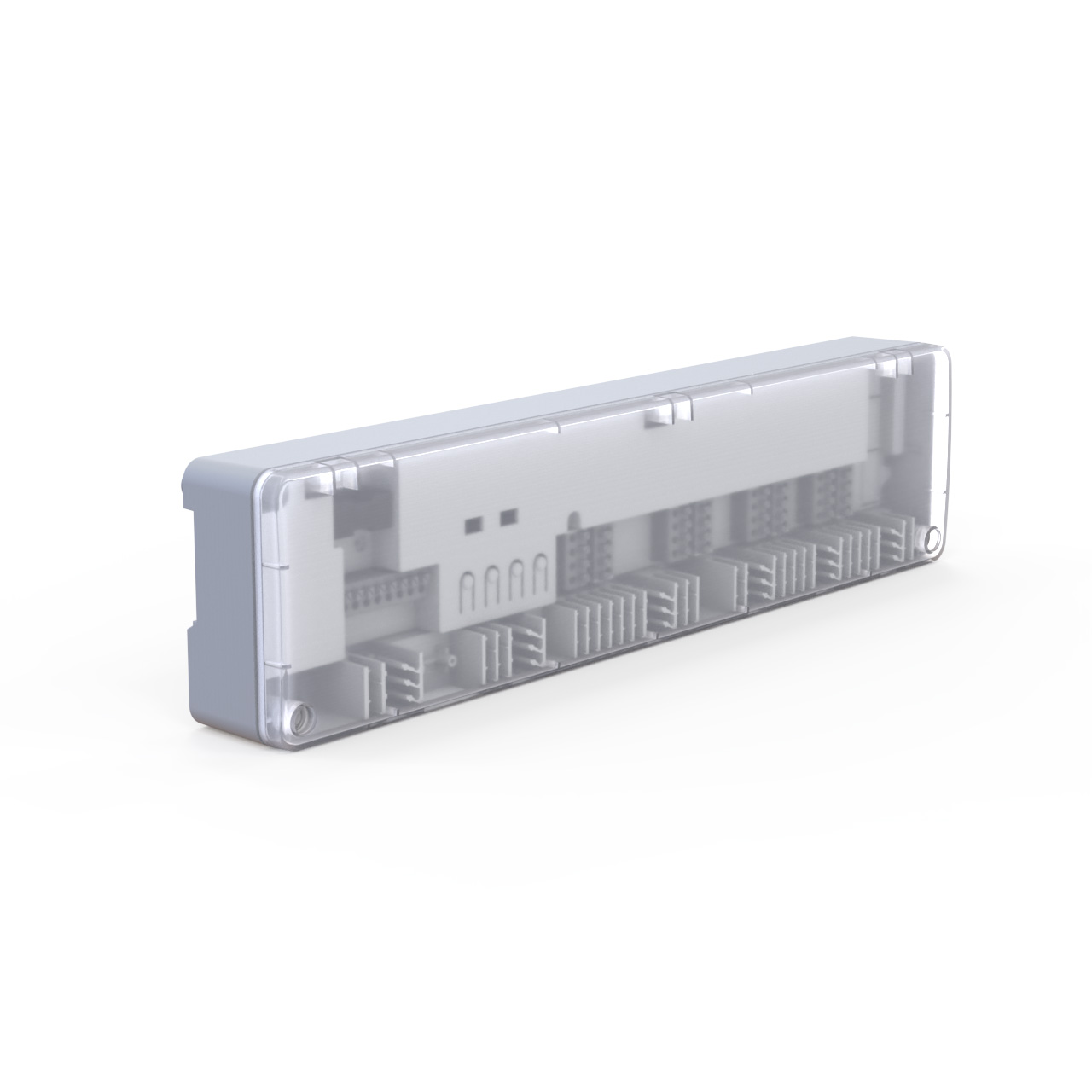 8 Zones Underfloor Heating Wireless Wiring Centre Control Box For Boiler, Pump, 24V Actuators Control