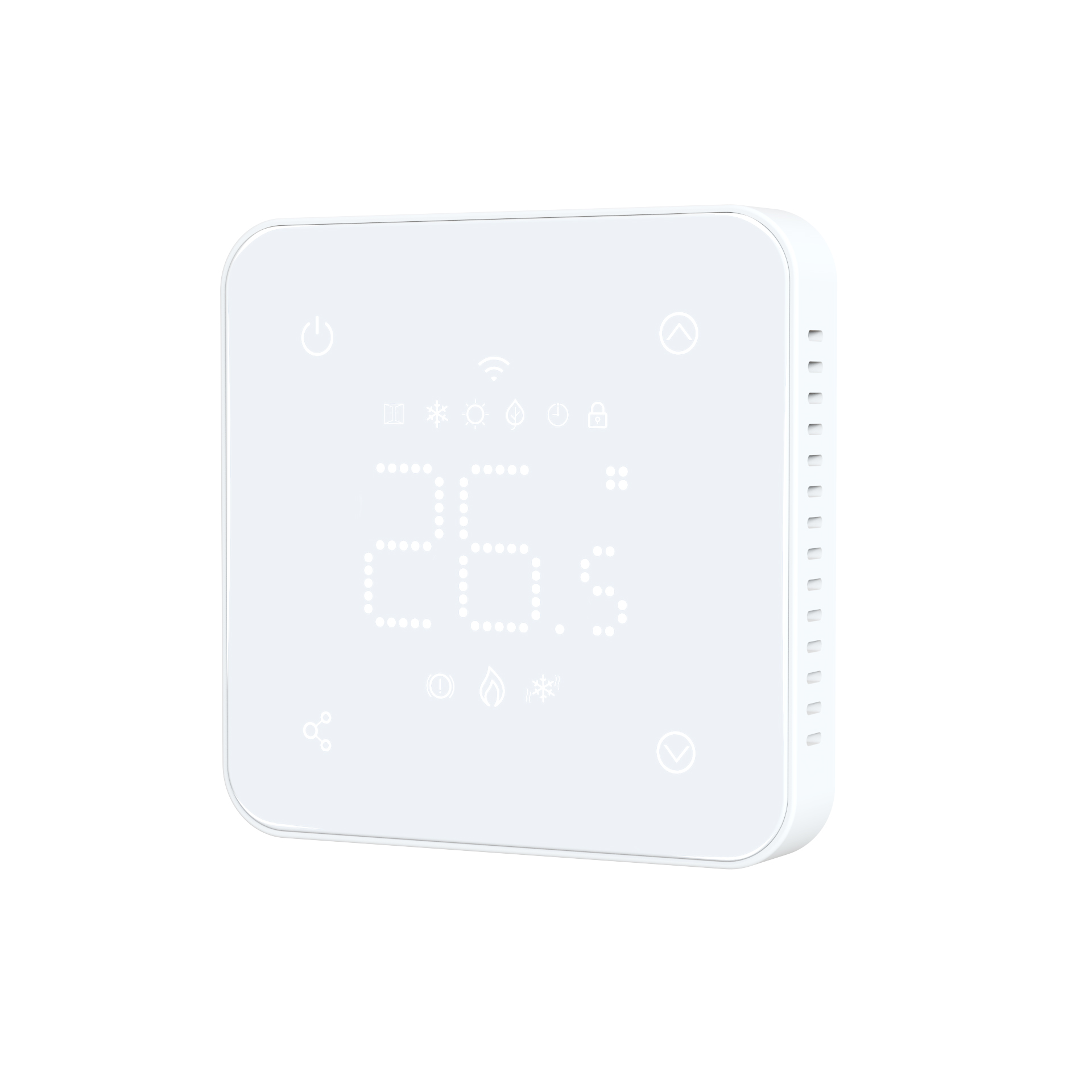 Screen Back Lighting 3A Smart Programmable Thermostat For Water Heating